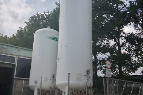 Zbiorniki z ciekłym azotem